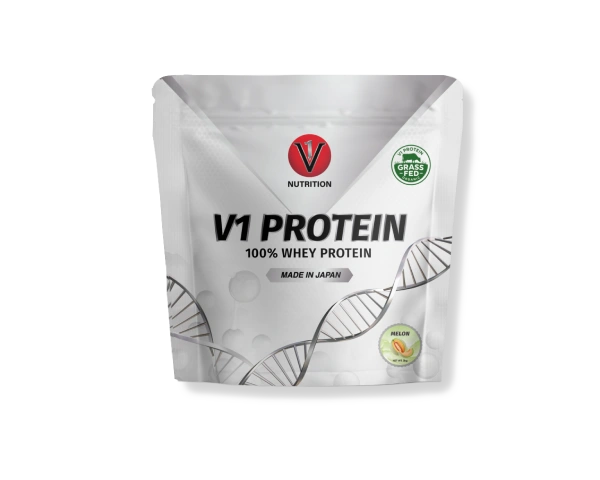 V1 Whey Protein Grass-Fed 3kg 100 serving Melon – Made In Japan